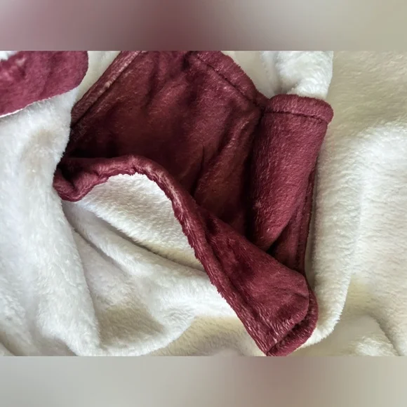 Blanket Robe MOM My Best Friend Hoodie Warm Wraparound NEW! - Picture 10 of 13